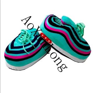 Sneaker slippers.